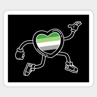 Pride Heart - Aromantic Sticker